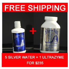 5 Silver Water and 1 Ultrazyme